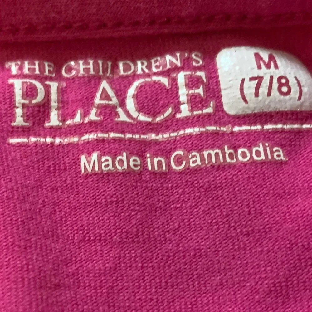The Children's Place pink tank top 7/8